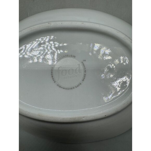 3-Tier Food Network Serving Bowl Set With Metal Stand 9x11" black white READ - Picture 3 of 3